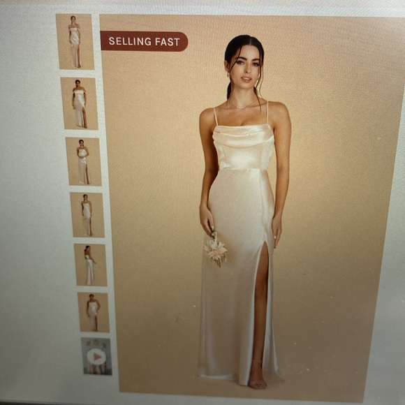 Show me your Birdy grey convertible SHINY SATIN CHAMPAGNE - Picture 5 of 6